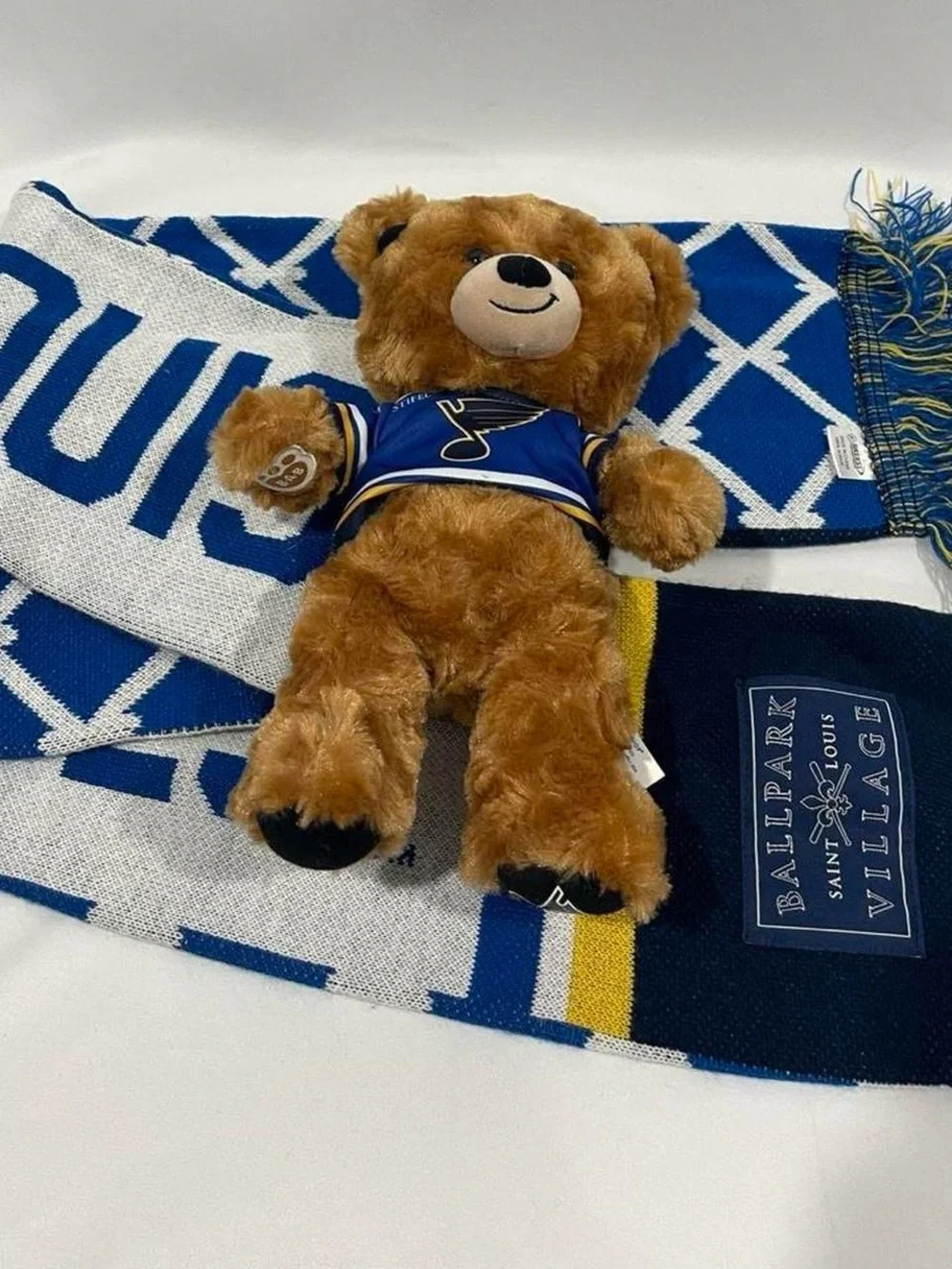 St. Louis Blues NHL Scarf And Bear Set #NHL #StLouisBlues